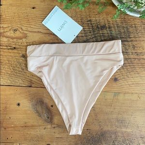 Naked Wardrobe High Waisted Bikini bottoms